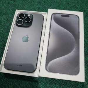 IP 15 PRO 128 BLACK TITANIUM IBOX FULLSET GRADE A