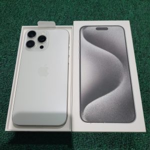 IP 15 PROMAX 256 WHITE TITANIUM IBOX GRADE:A FULLSETT