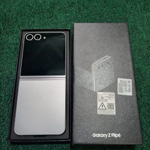 SAMSUNG GALAXY Z FLIP 6 12/512GB SILVER SHADOW FULLSET MULUS GRADE:A
