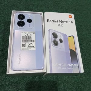 REDMI NOTE 14 5G 8/256GB LAVENDER PURPLE FULLSET GRADE A
